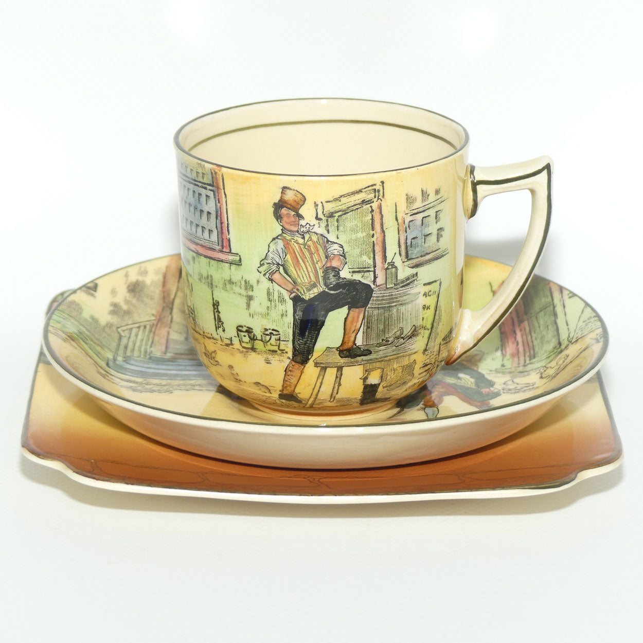 Royal Doulton Dickens trio #5 Sam Weller | Rudge | Gamp D5175