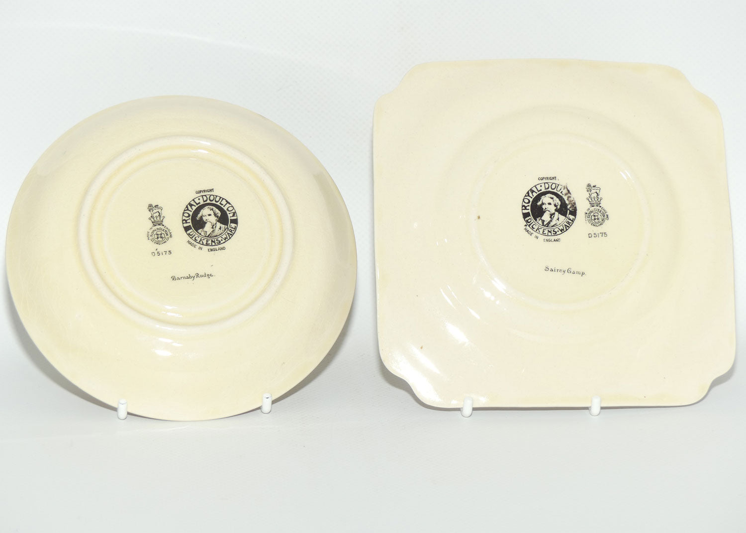 Royal Doulton Dickens trio #5 Sam Weller | Rudge | Gamp D5175