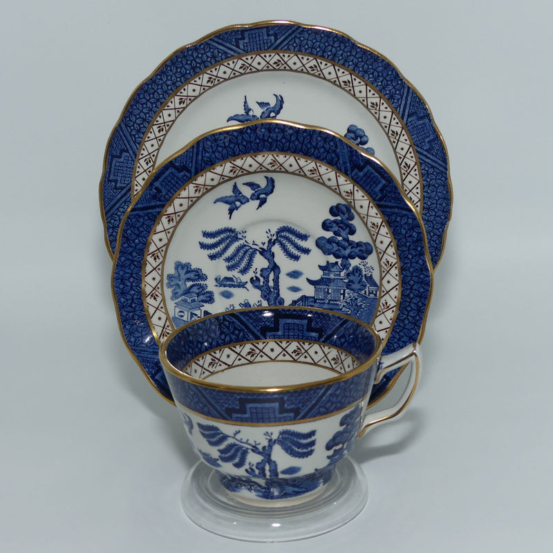 ロイヤルドルトン Booths ブース リアルオールドウィロー ティートリオ