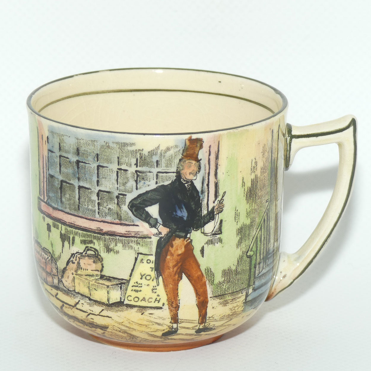 Royal Doulton Dickens trio #6 Jingle | Cuttle | Sam Weller D5175