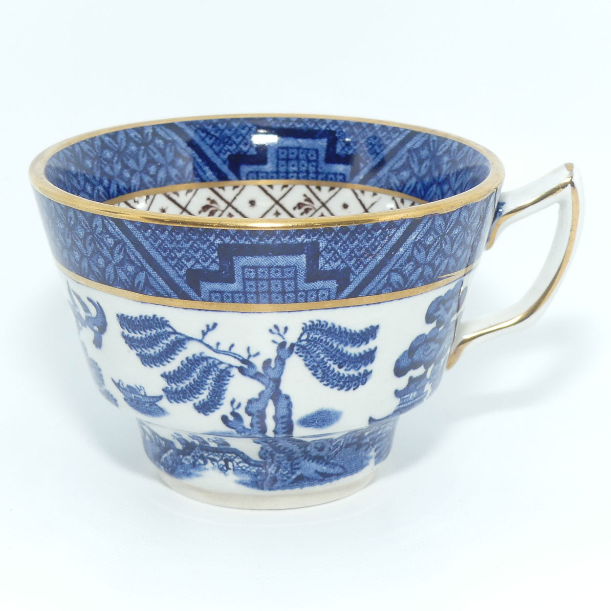 Booths Real Old Willow A8025 | tea trio | age toned