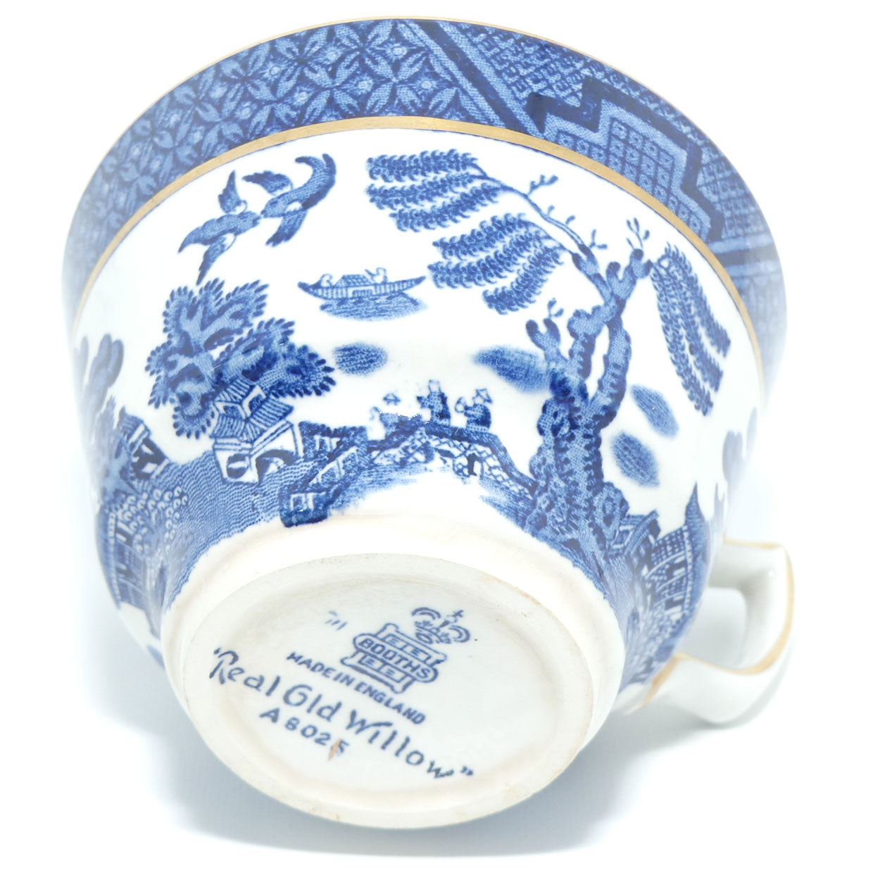 Booths Real Old Willow A8025 | tea trio | age toned