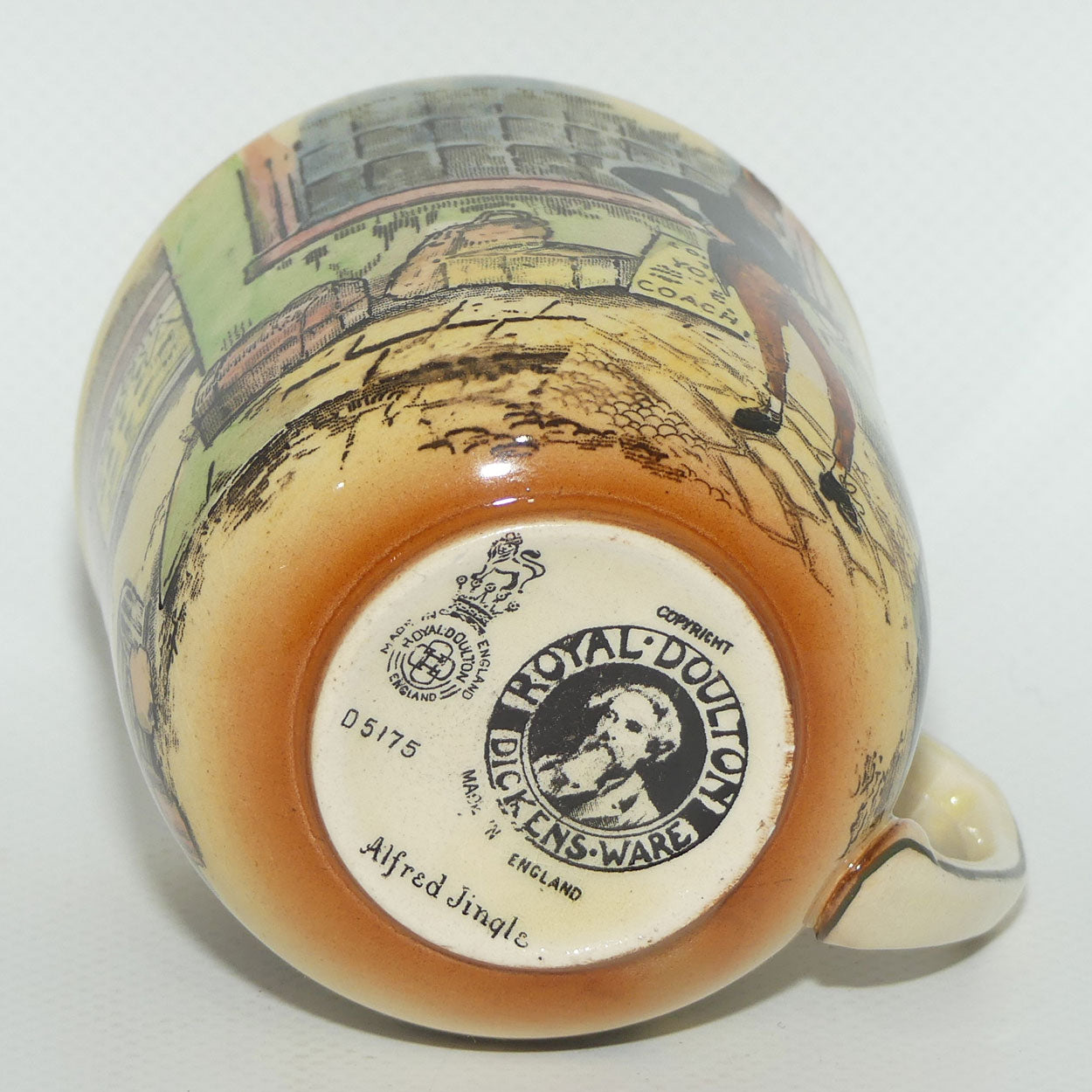 Royal Doulton Dickens trio #6 Jingle | Cuttle | Sam Weller D5175