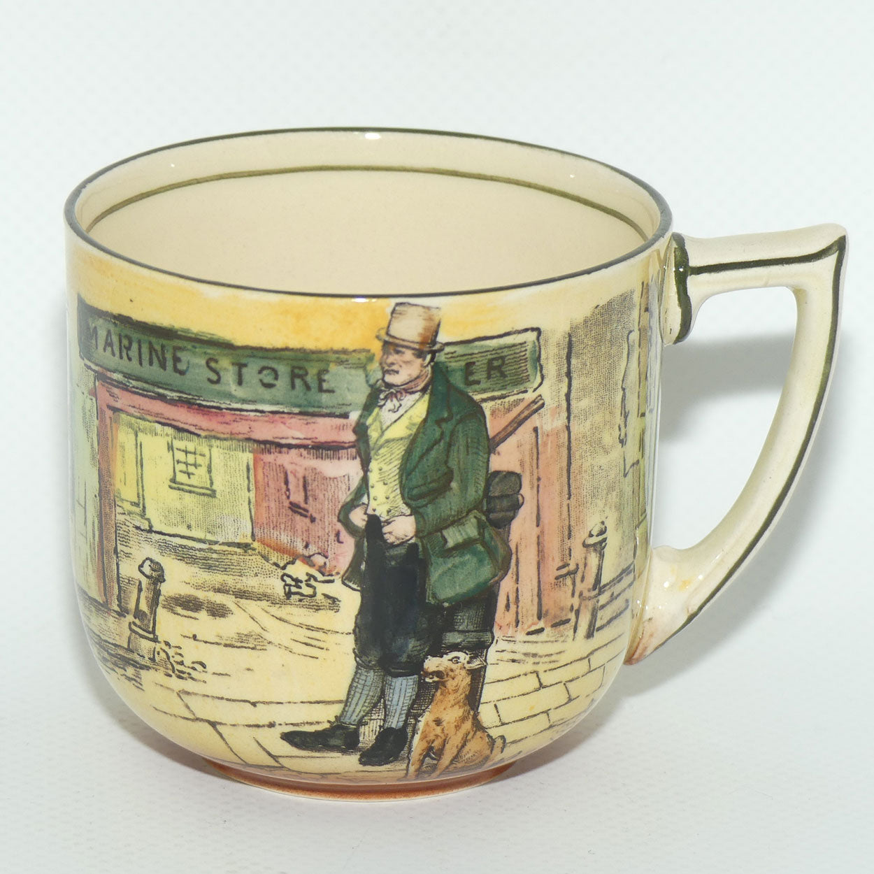 Royal Doulton Dickens trio #8 Bill Sykes | Jingle | Captn Cuttle D5175