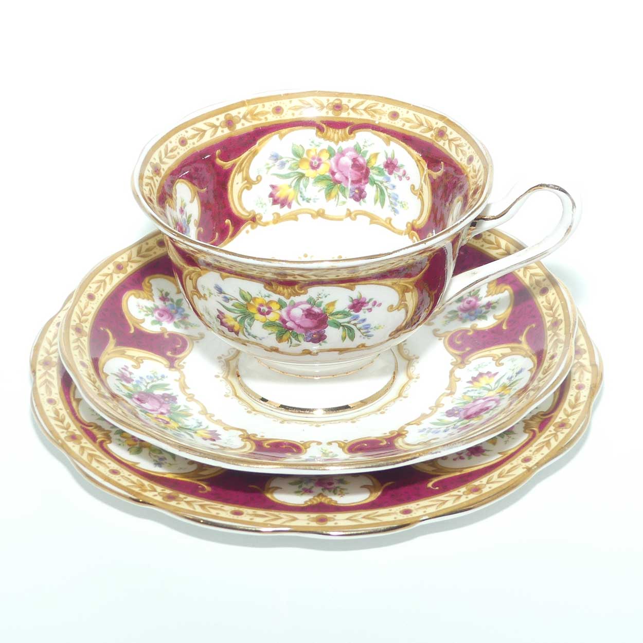 Royal Albert Bone China Lady Hamilton trio | Avon shape