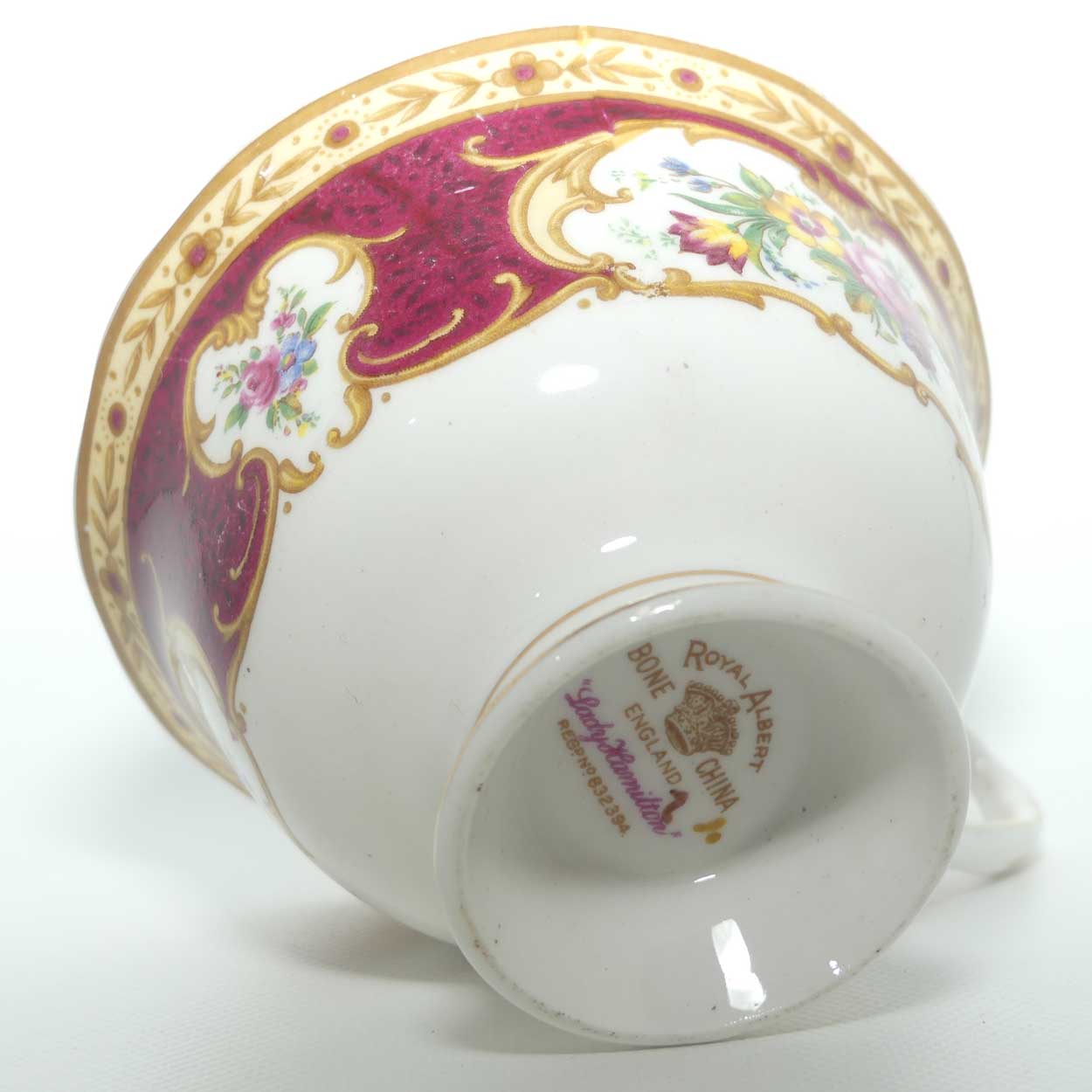 Royal Albert Bone China Lady Hamilton trio | Avon shape