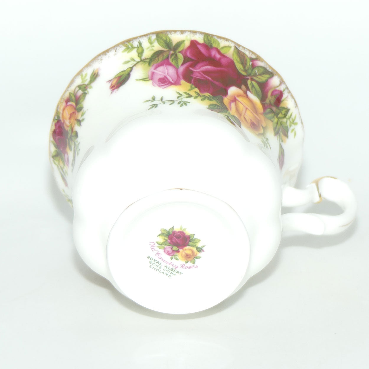 Royal Albert Bone China England Old Country Roses trio set of 6 | Early backstamp