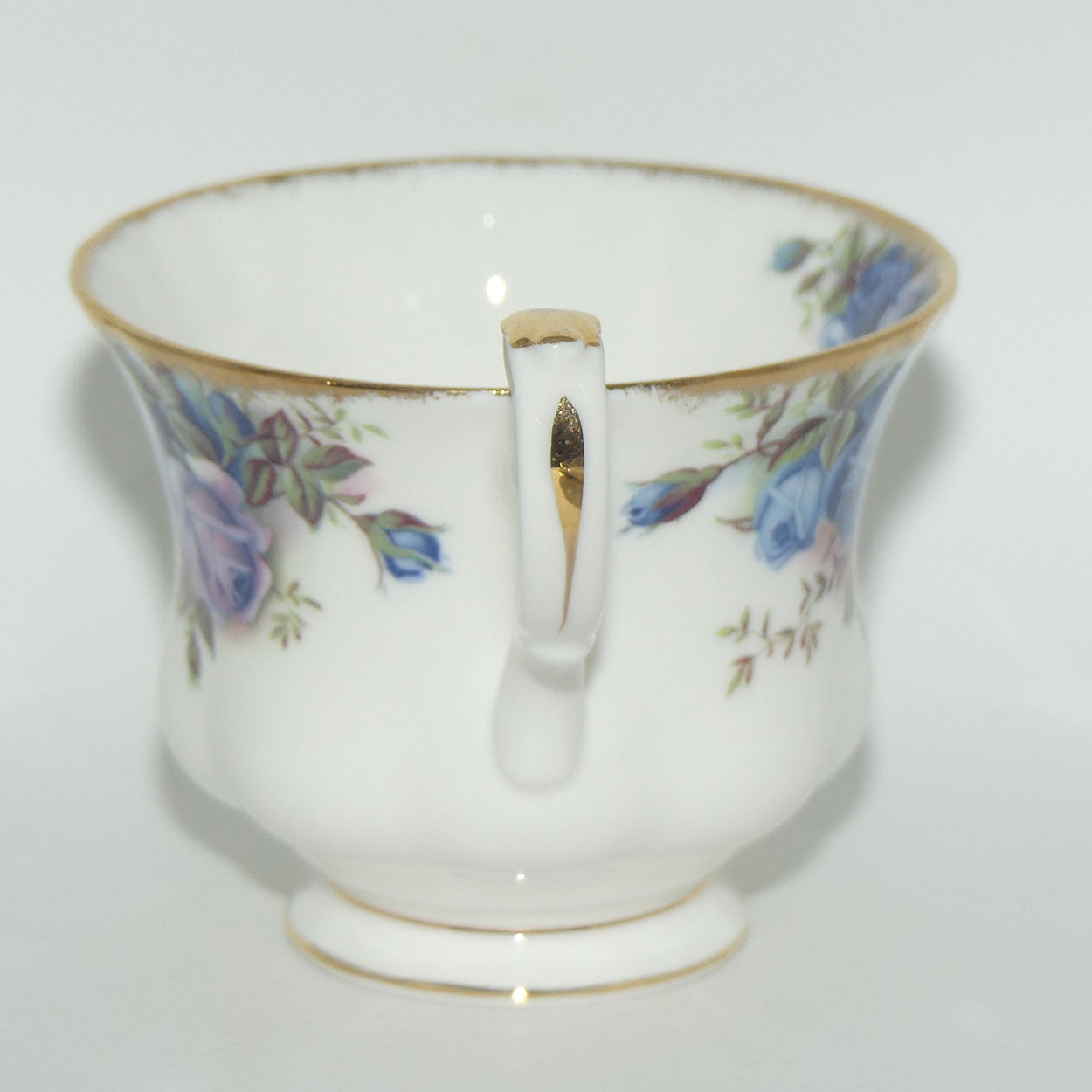 Royal Albert Bone China England Moonlight Rose tea trio | UK made
