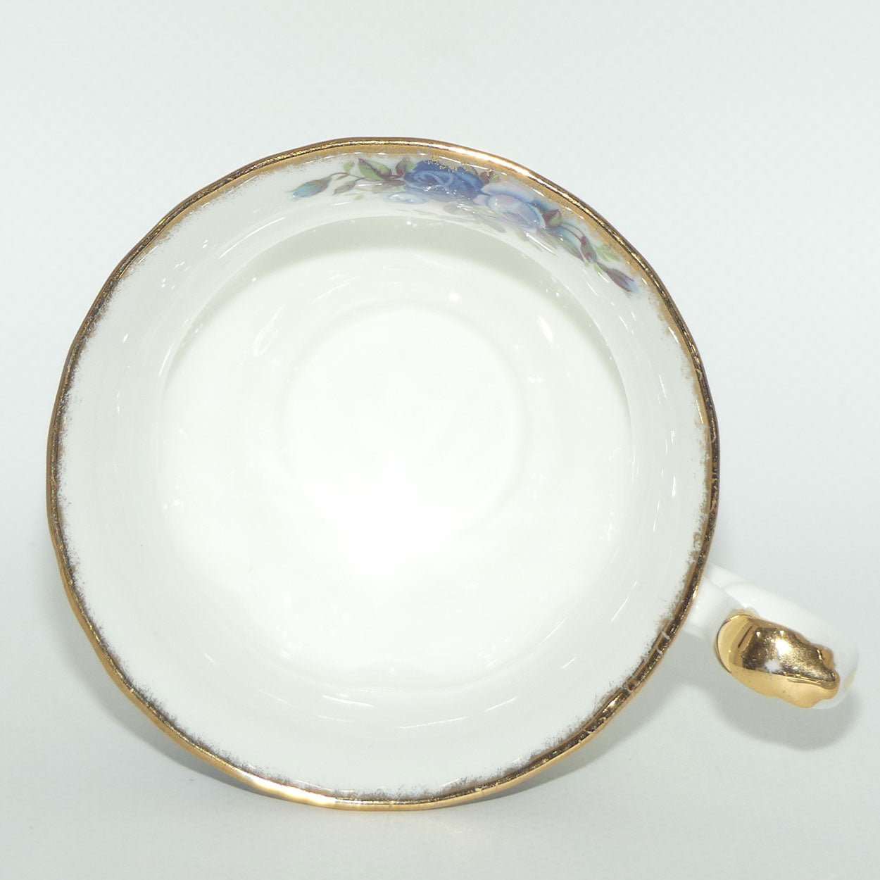 Royal Albert Bone China England Moonlight Rose tea trio | UK made