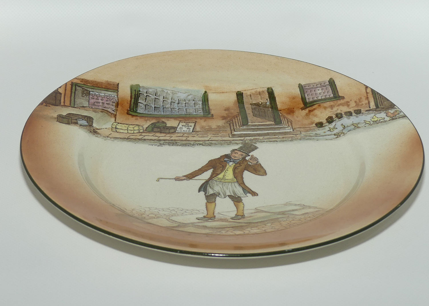 Royal Doulton Dickens Trotty Veck plate D2973