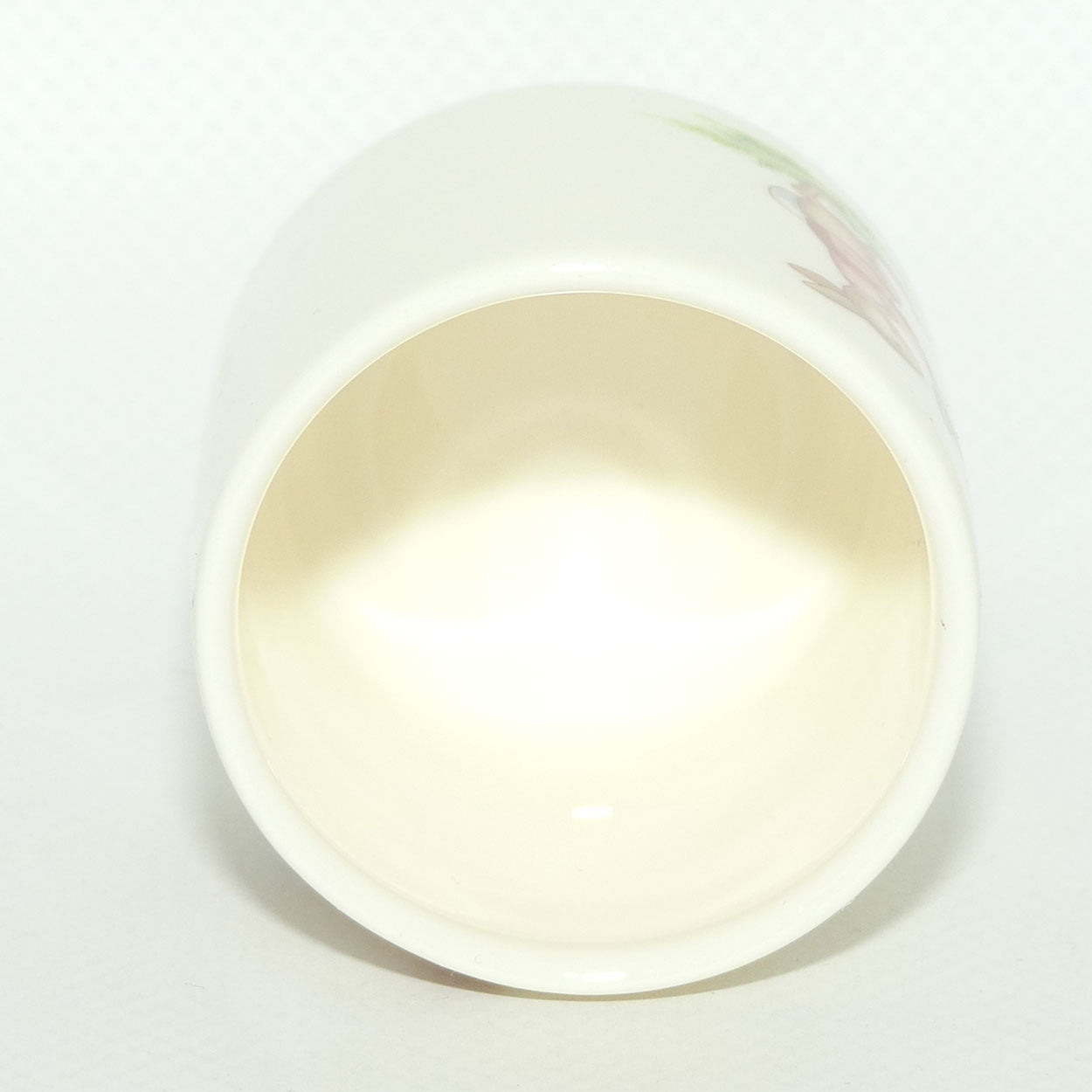 Royal Doulton Bunnykins egg cup | Trumpeter | Raising Hat