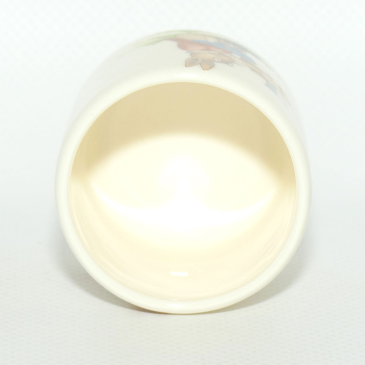 Royal Doulton Bunnykins egg cup | boxed | Trumpeter | Playing with Doll and Pram