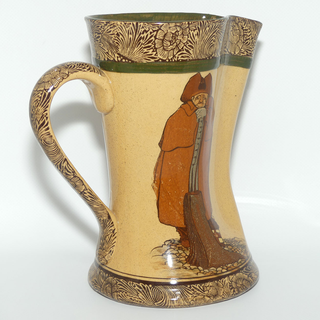 Royal Doulton Nightwatchman jug | Tudor shape | Whieldon Glaze | D1460