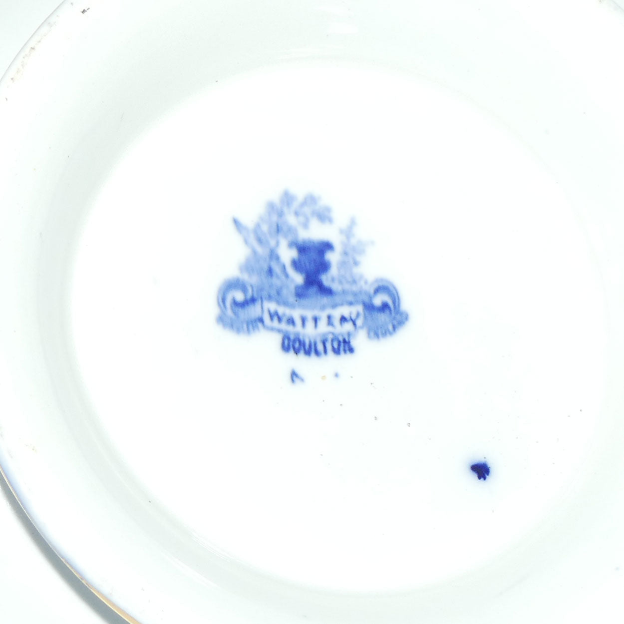 Doulton Watteau pattern Blue and White Tureen | #2