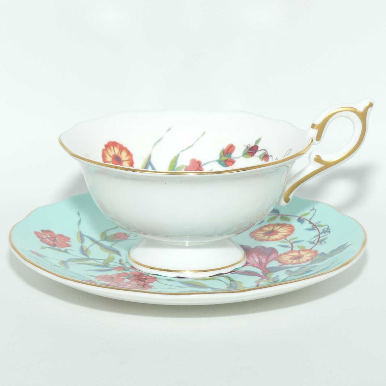 Wedgwood duo | Harlequin Collection | Turquoise Crocus