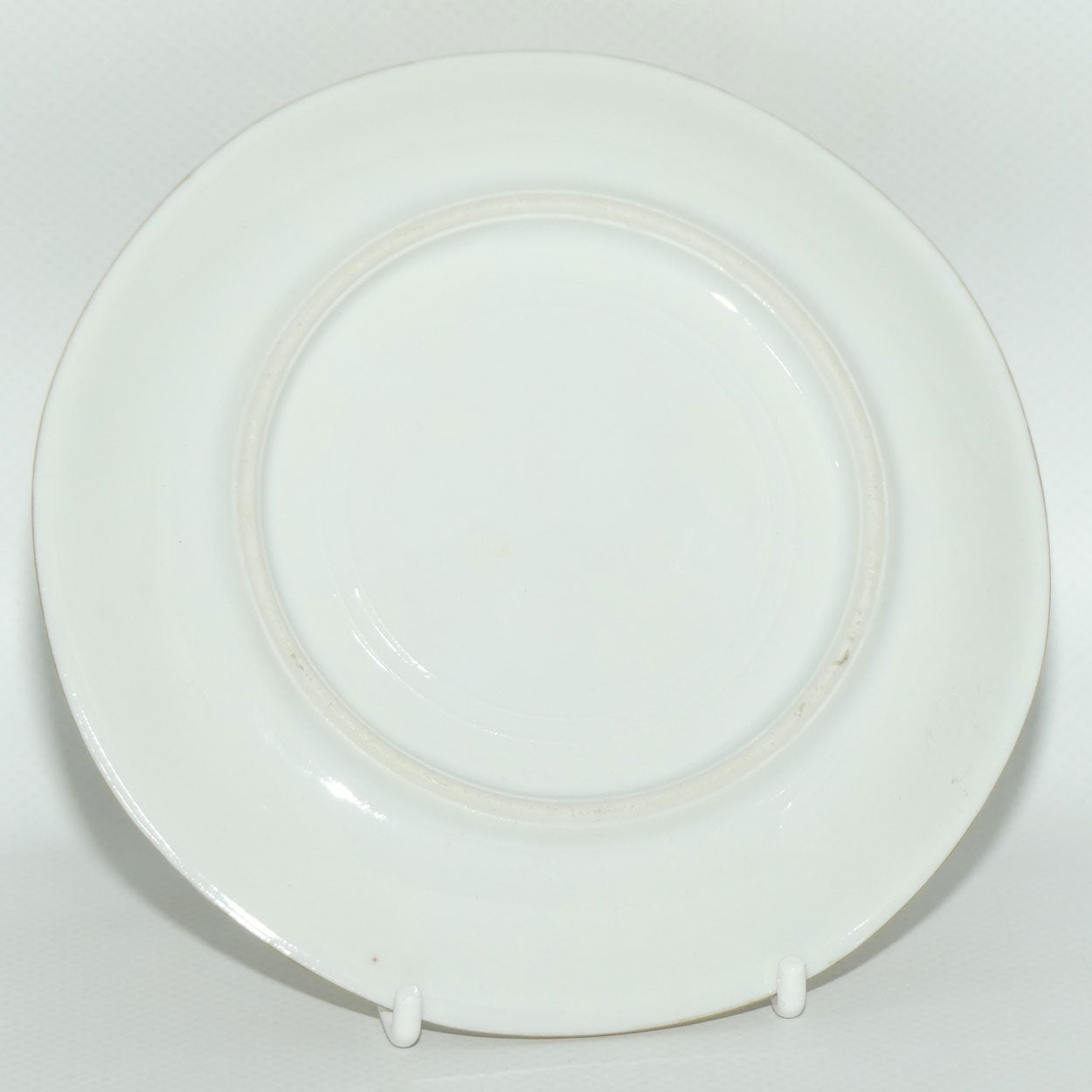 Early Noritake Hand Painted and Gilt decorated Blue ground tea trio | #1 | Lake Scene