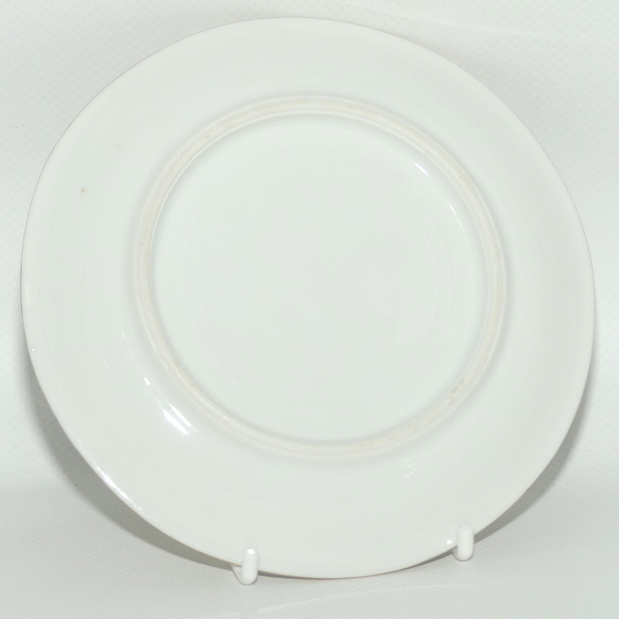 Early Noritake Hand Painted and Gilt decorated Blue ground tea trio | #2 | Lake Scene