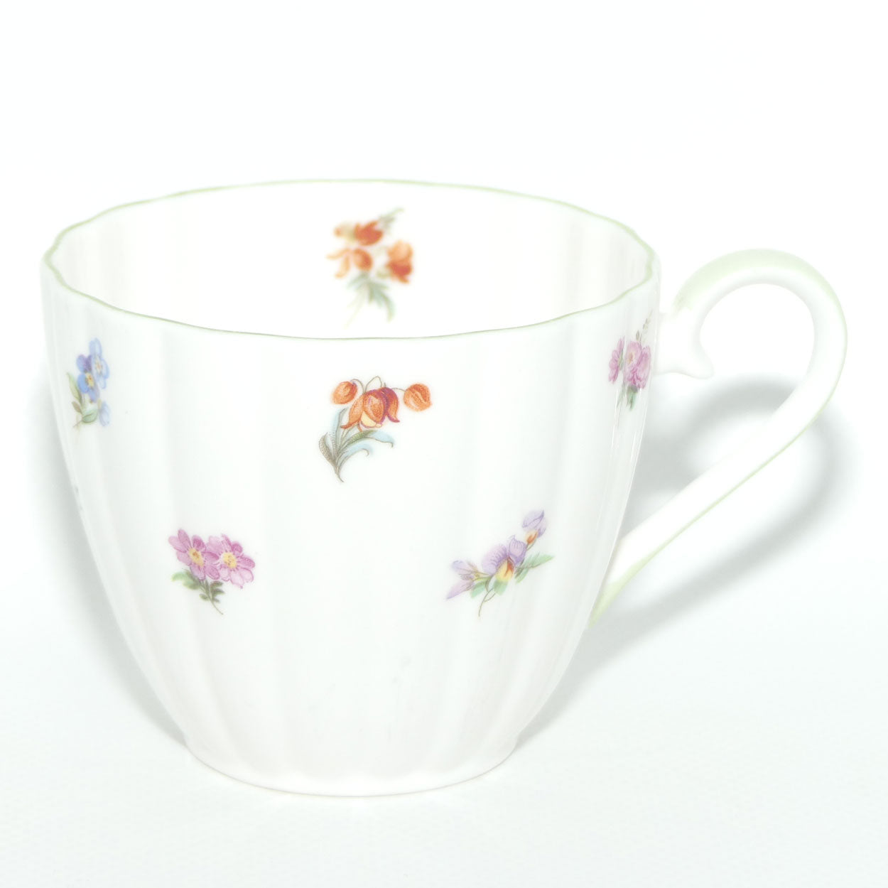 Royal Tuscan Bone China fine tea trio | Miniature Sprays of Flowers