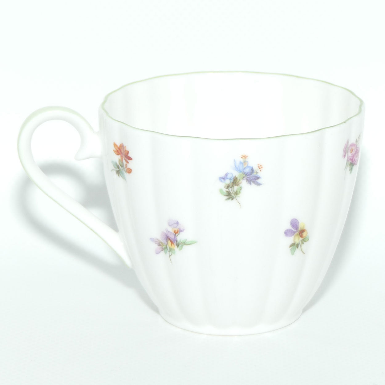 Royal Tuscan Bone China fine tea trio | Miniature Sprays of Flowers
