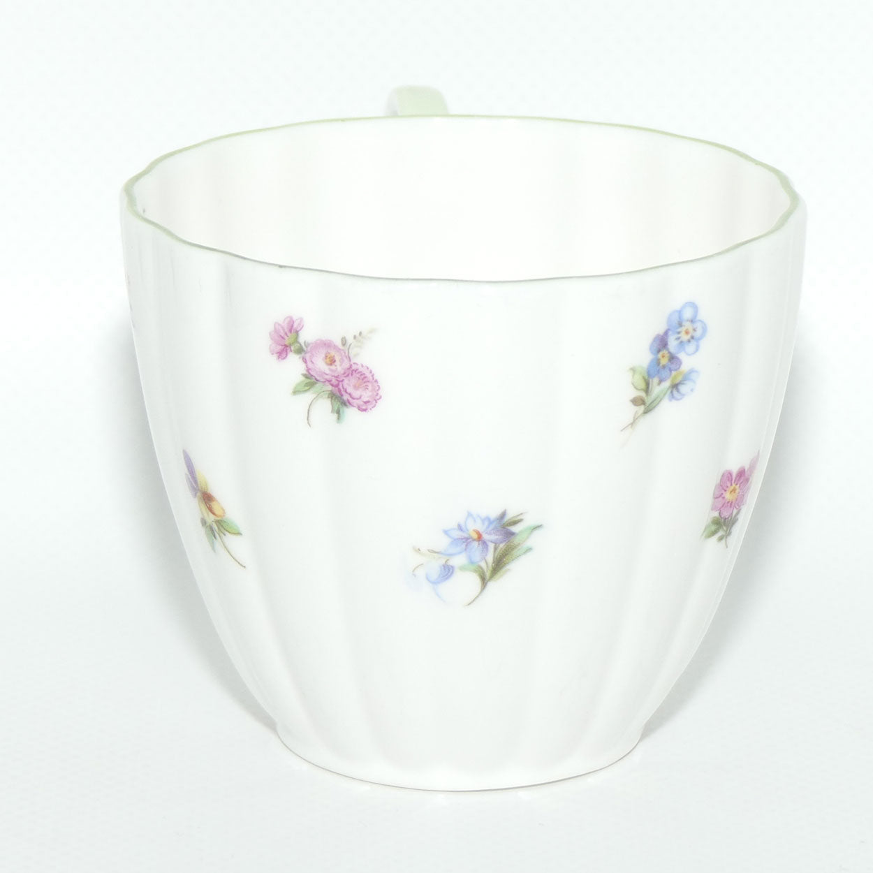 Royal Tuscan Bone China fine tea trio | Miniature Sprays of Flowers