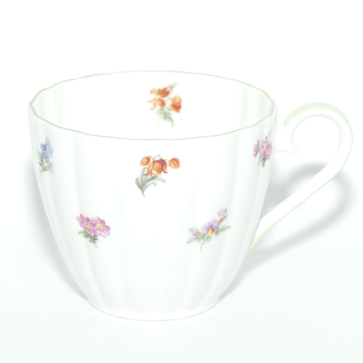 Royal Tuscan Bone China fine tea trio | Miniature Sprays of Flowers