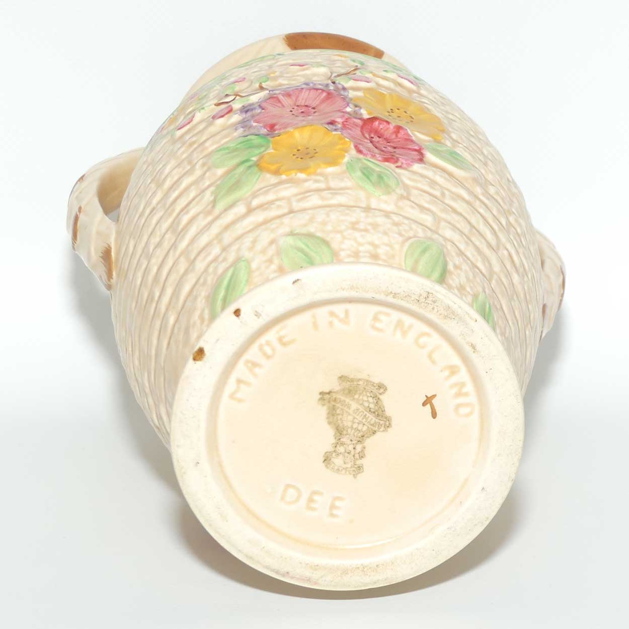 Arthur Woods Garden Wall floral embossed twin handle vase | DEE shape