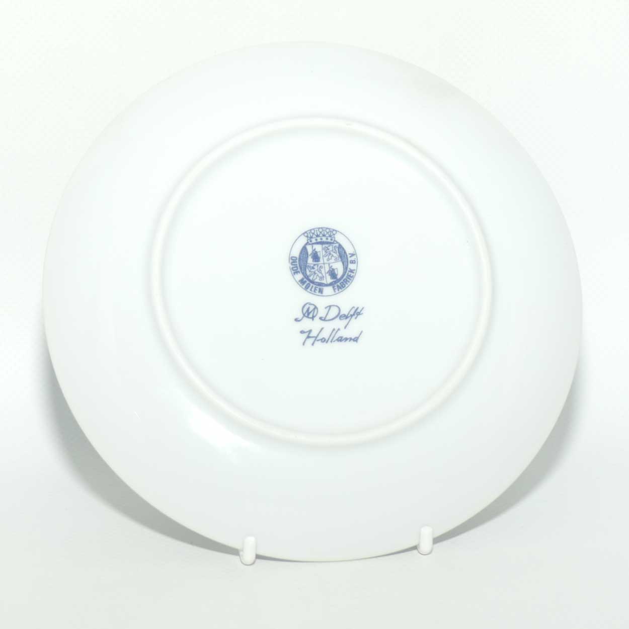 Delft Holland plate | Boats on Lake