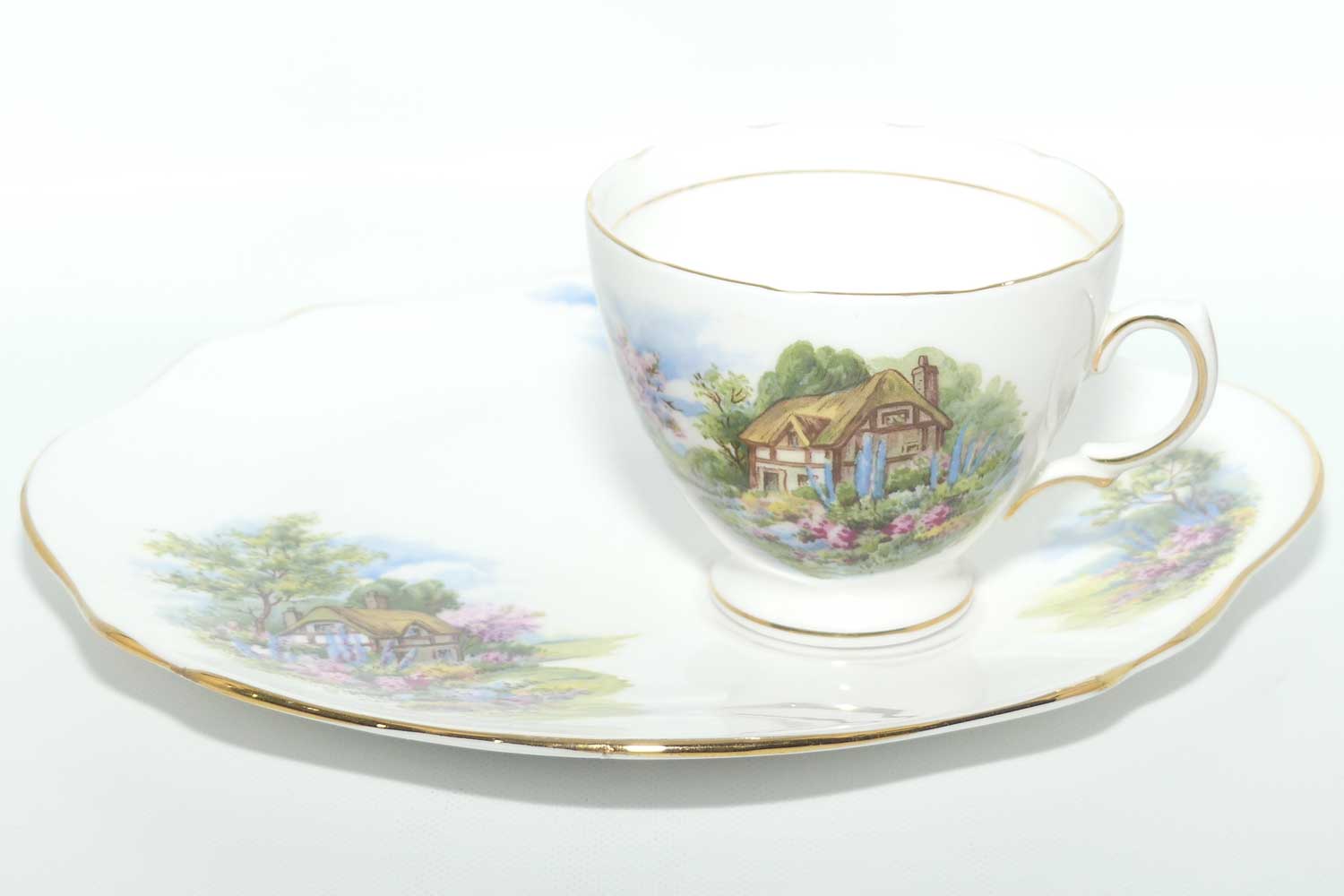 Royal Vale Thatched Cottage and Garden Hostess duo