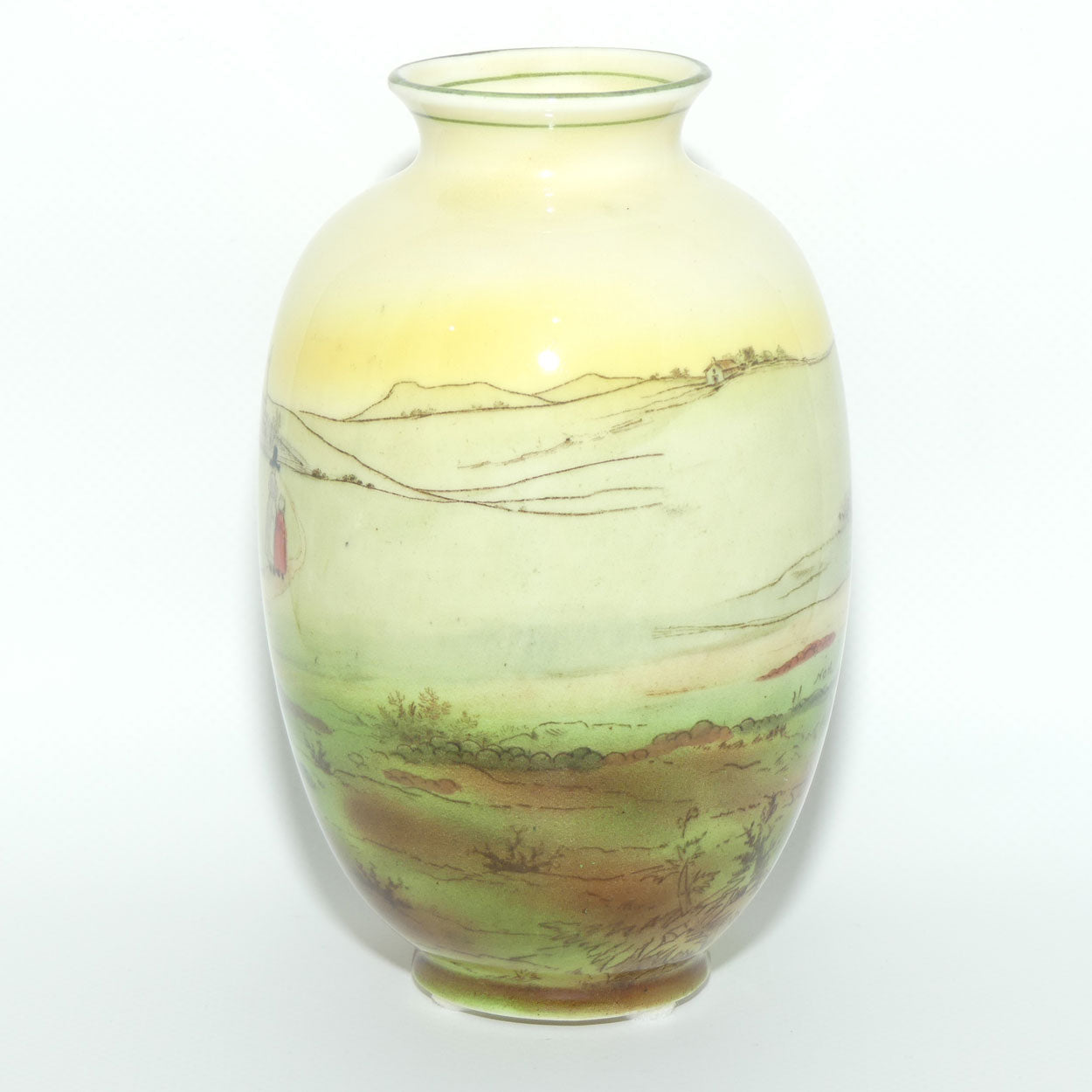 Royal Doulton Welsh ovoid vase | 15cm | Bone China body