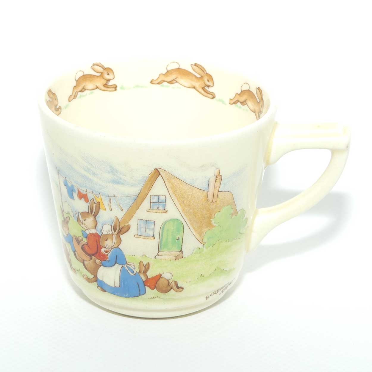 Royal Doulton Bunnykins trio | each piece signed Barbara Vernon