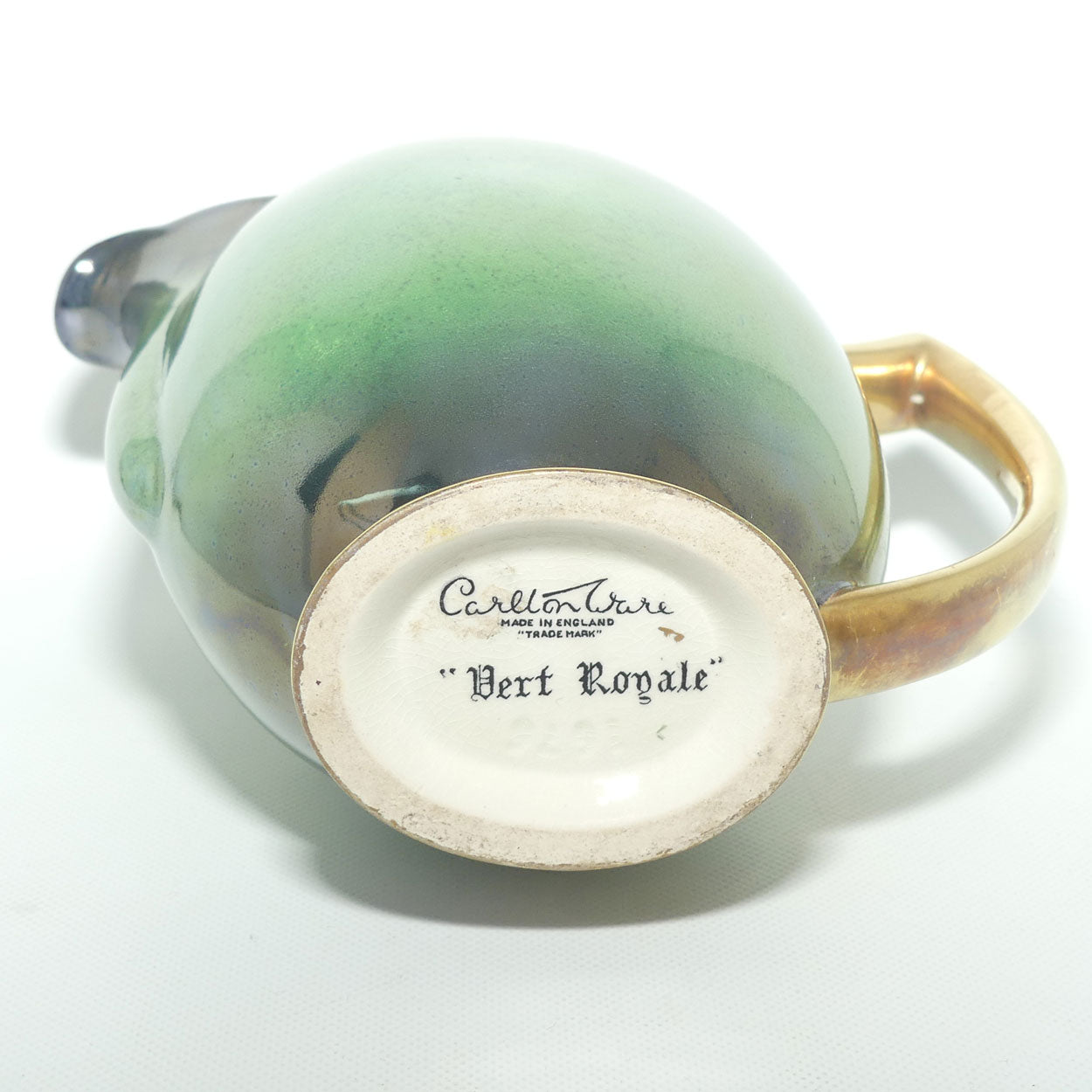 Carlton Ware Vert Royale jug | Shape 1676