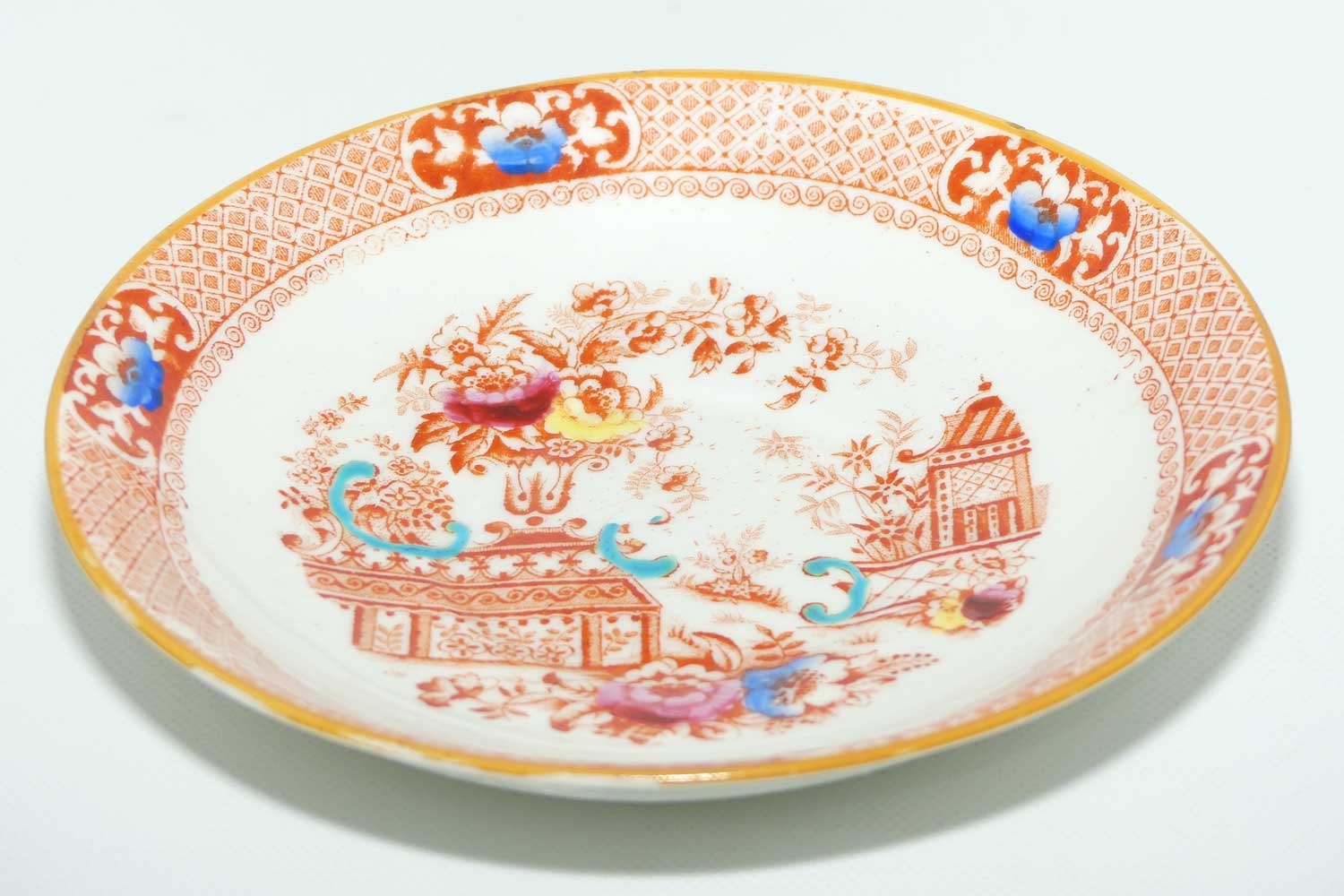 Victorian era Chinoiserie tea duo c.1860 | #2