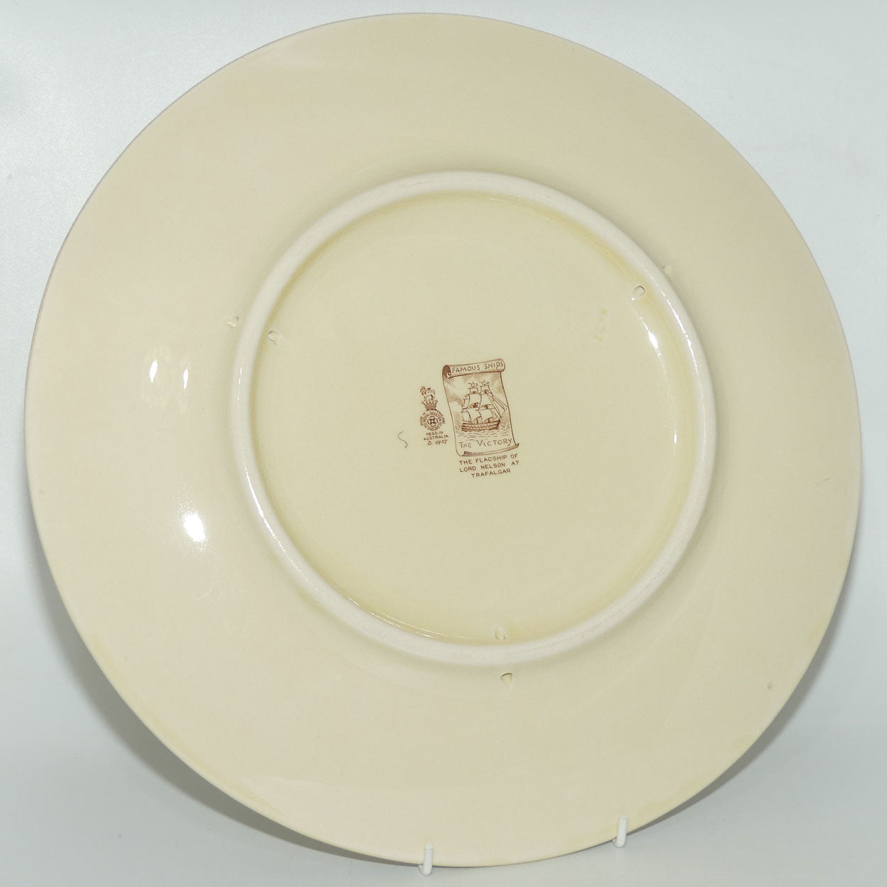 Royal Doulton Famous Ships series | H.M.S Victory wall charger D5957 | #2