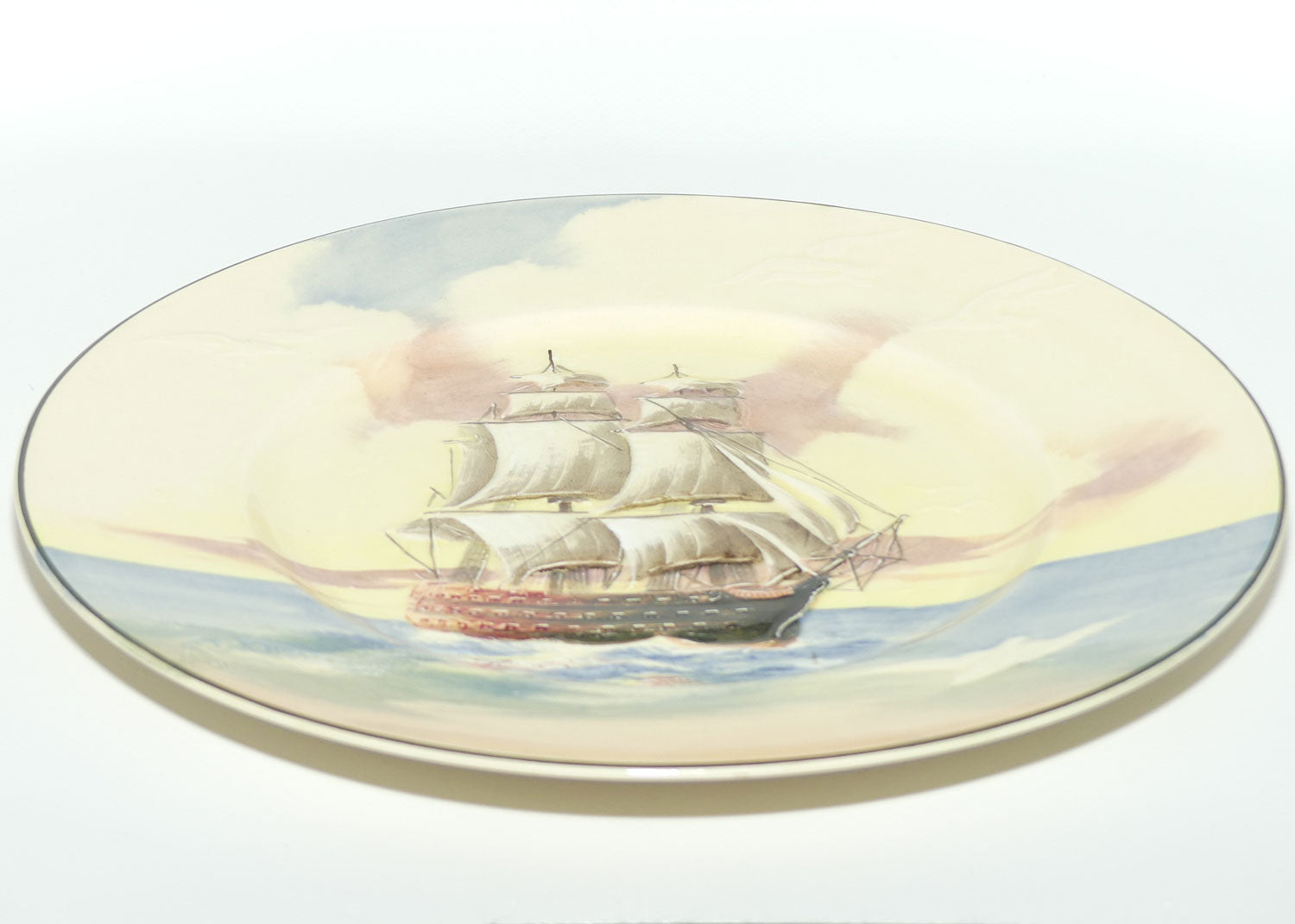 Royal Doulton Famous Ships H.M.S Victory rack plate D5957 | #1