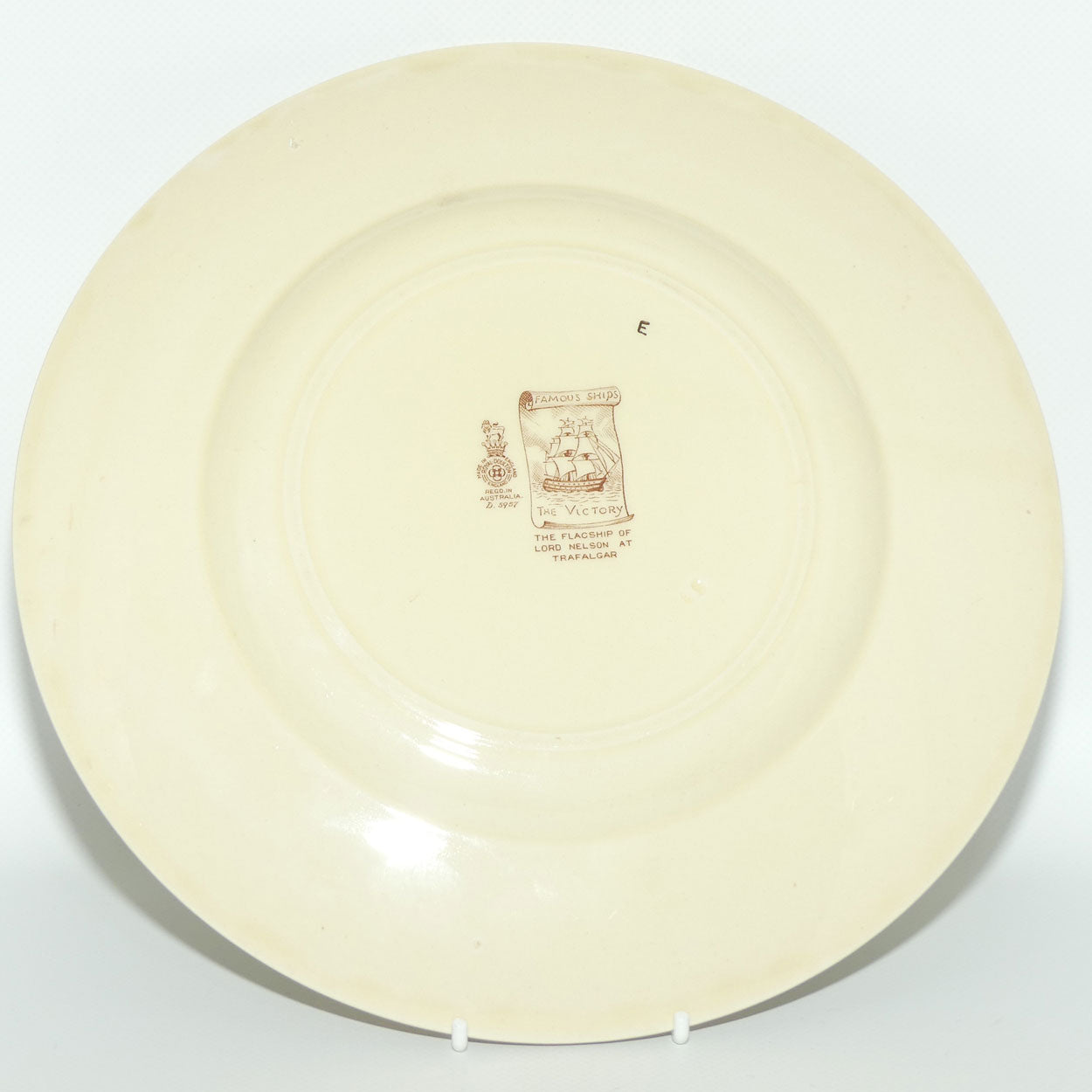 Royal Doulton Famous Ships H.M.S Victory rack plate D5957 | #1