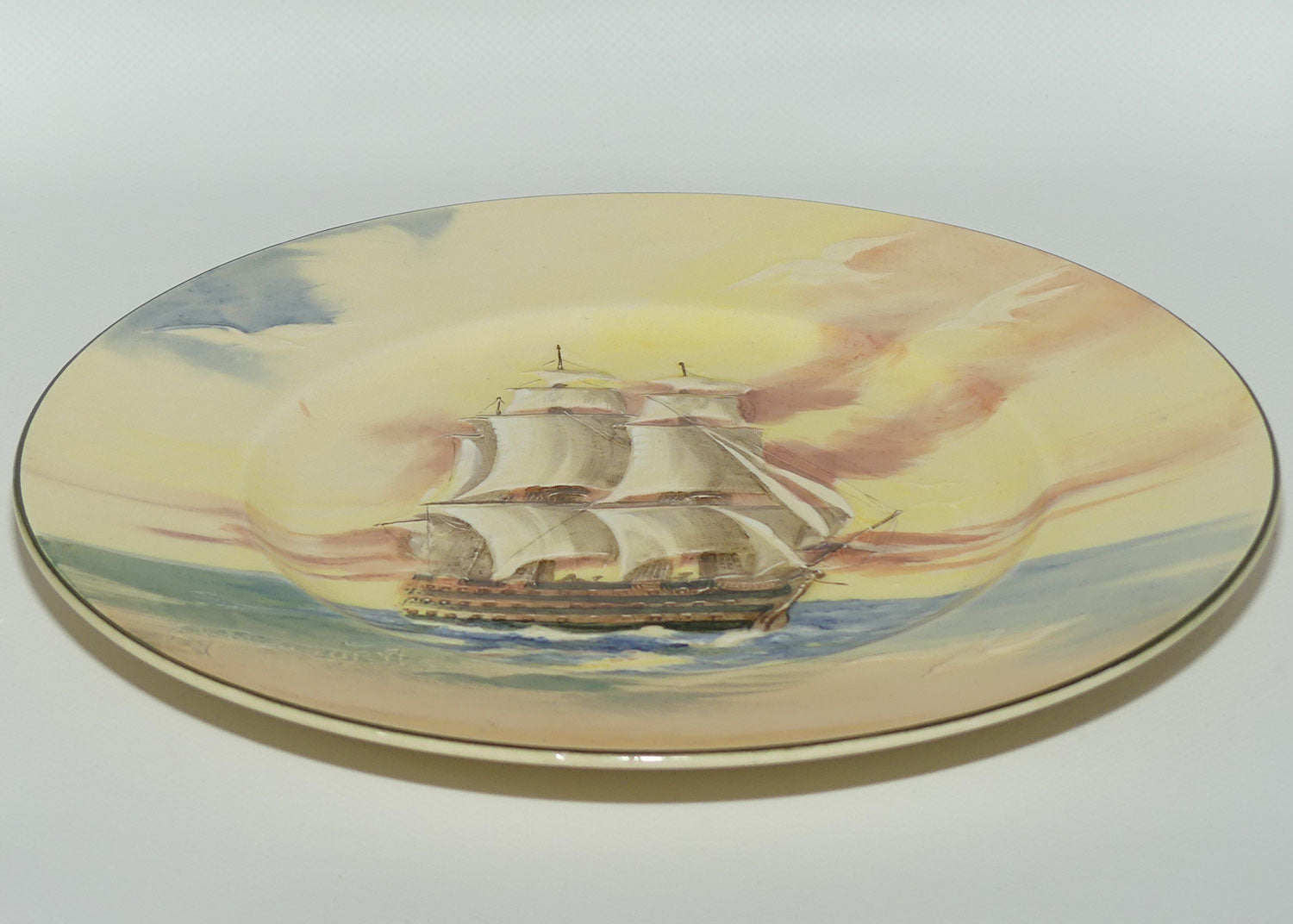 Royal Doulton Famous Ships H.M.S Victory rack plate D5957 | #2