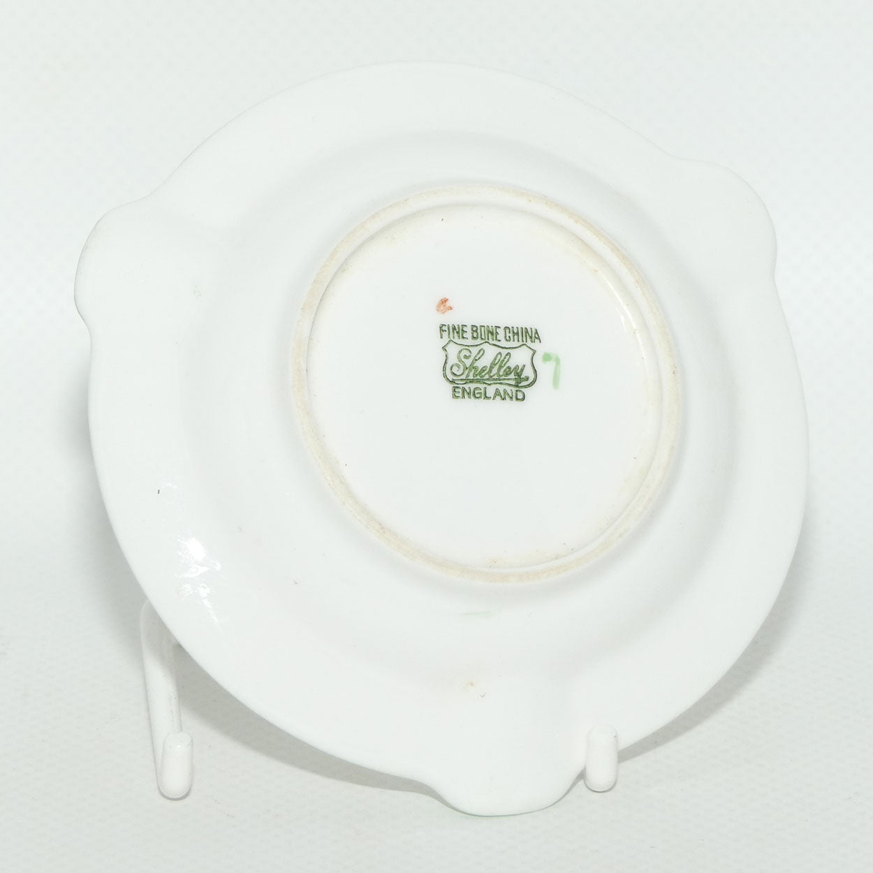Shelley Violets pattern small ashtray