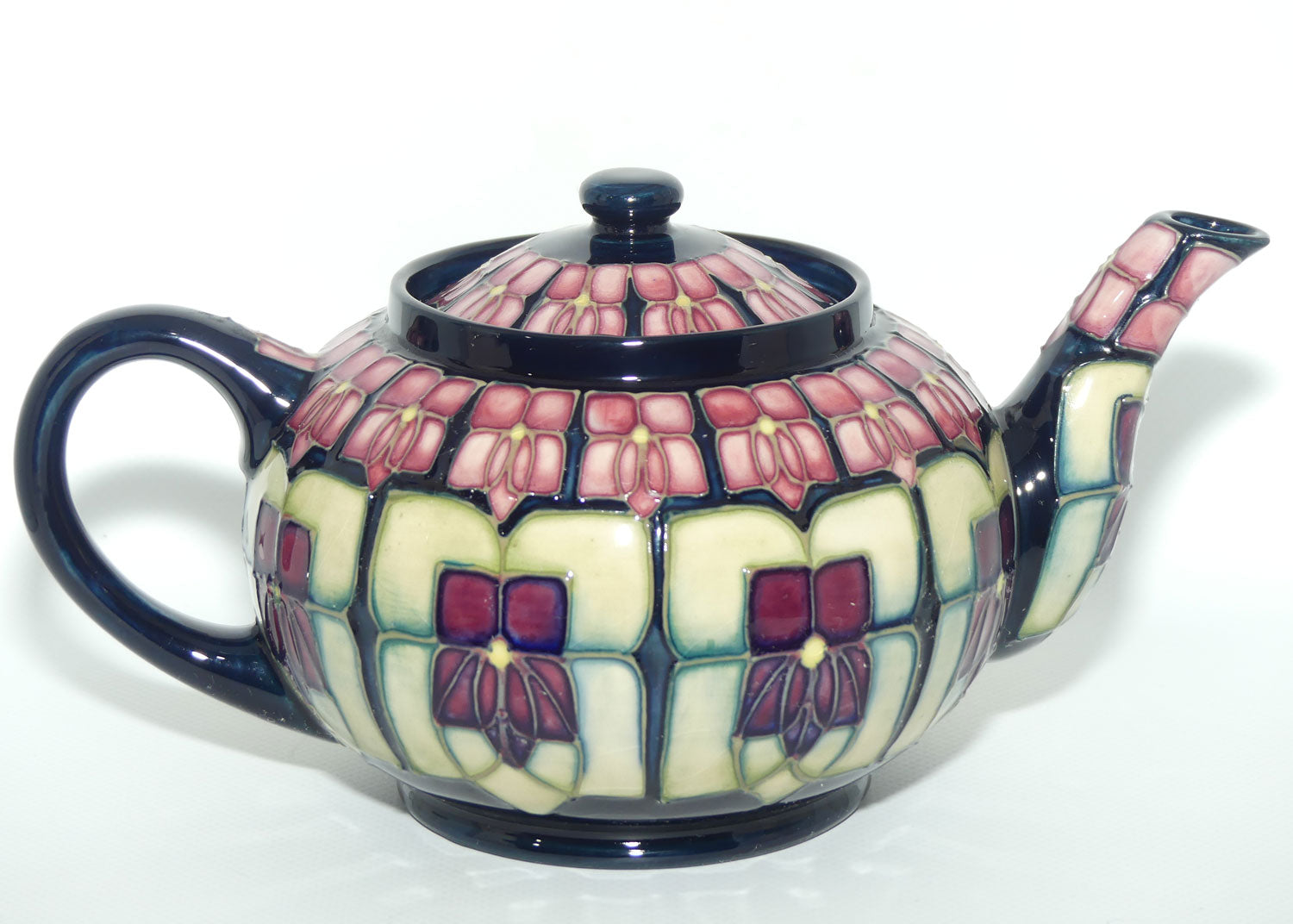 Moorcroft Stylised Violets tea pot | Sally Tuffin