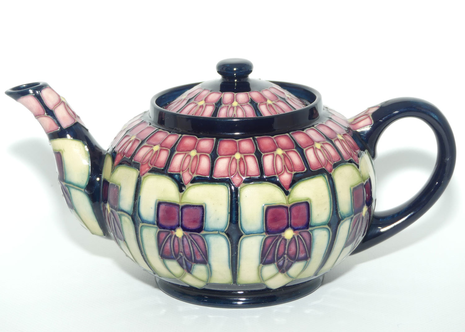 Moorcroft Stylised Violets tea pot | Sally Tuffin