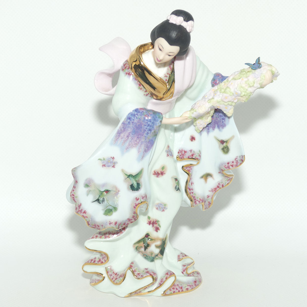 Franklin Mint figurine | Silken Whispers | Vision of Beauty