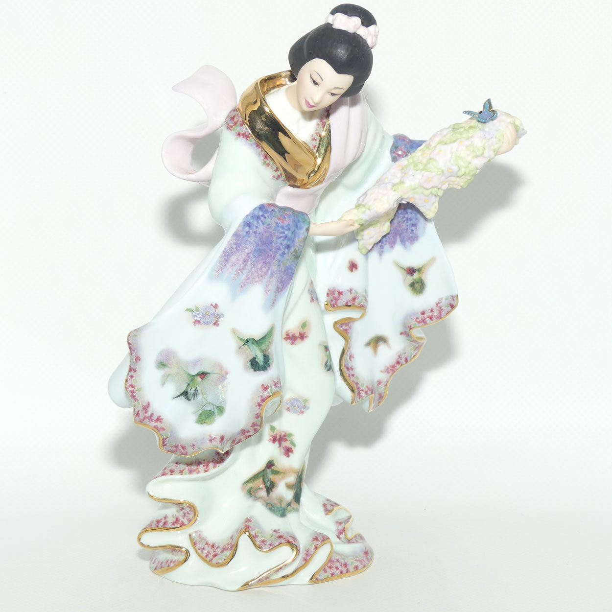 Franklin Mint figurine | Silken Whispers | Vision of Beauty