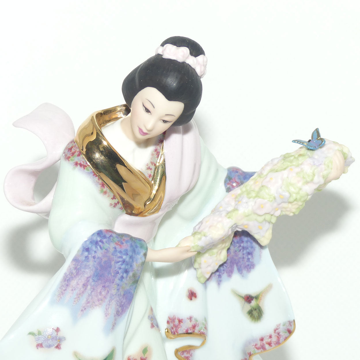 Franklin Mint figurine | Silken Whispers | Vision of Beauty