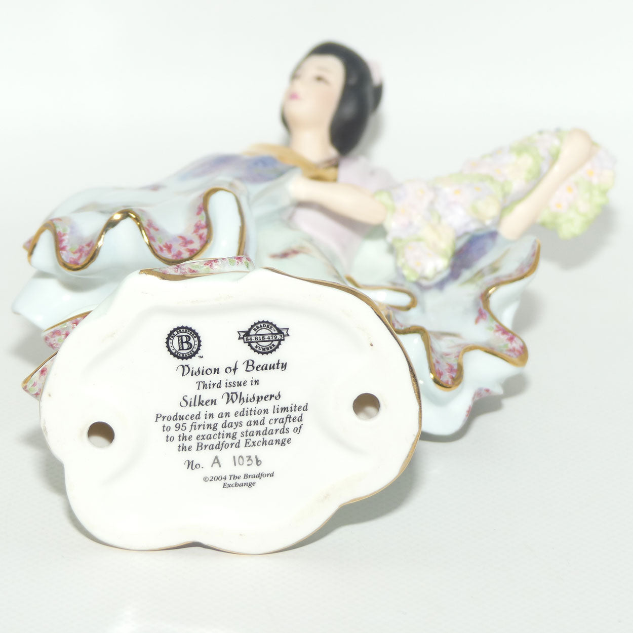Franklin Mint figurine | Silken Whispers | Vision of Beauty