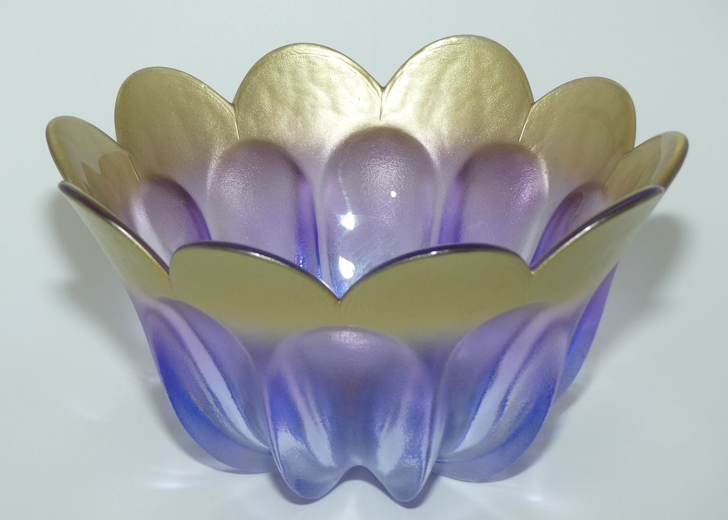 Original Waltherglas Marrakech Mauve Tulip Bowl | 27.5cm