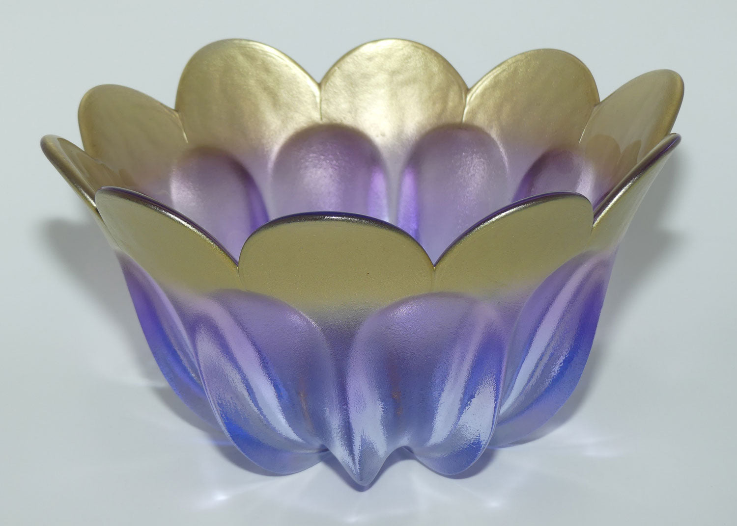 Original Waltherglas Marrakech Mauve Tulip Bowl | 27.5cm