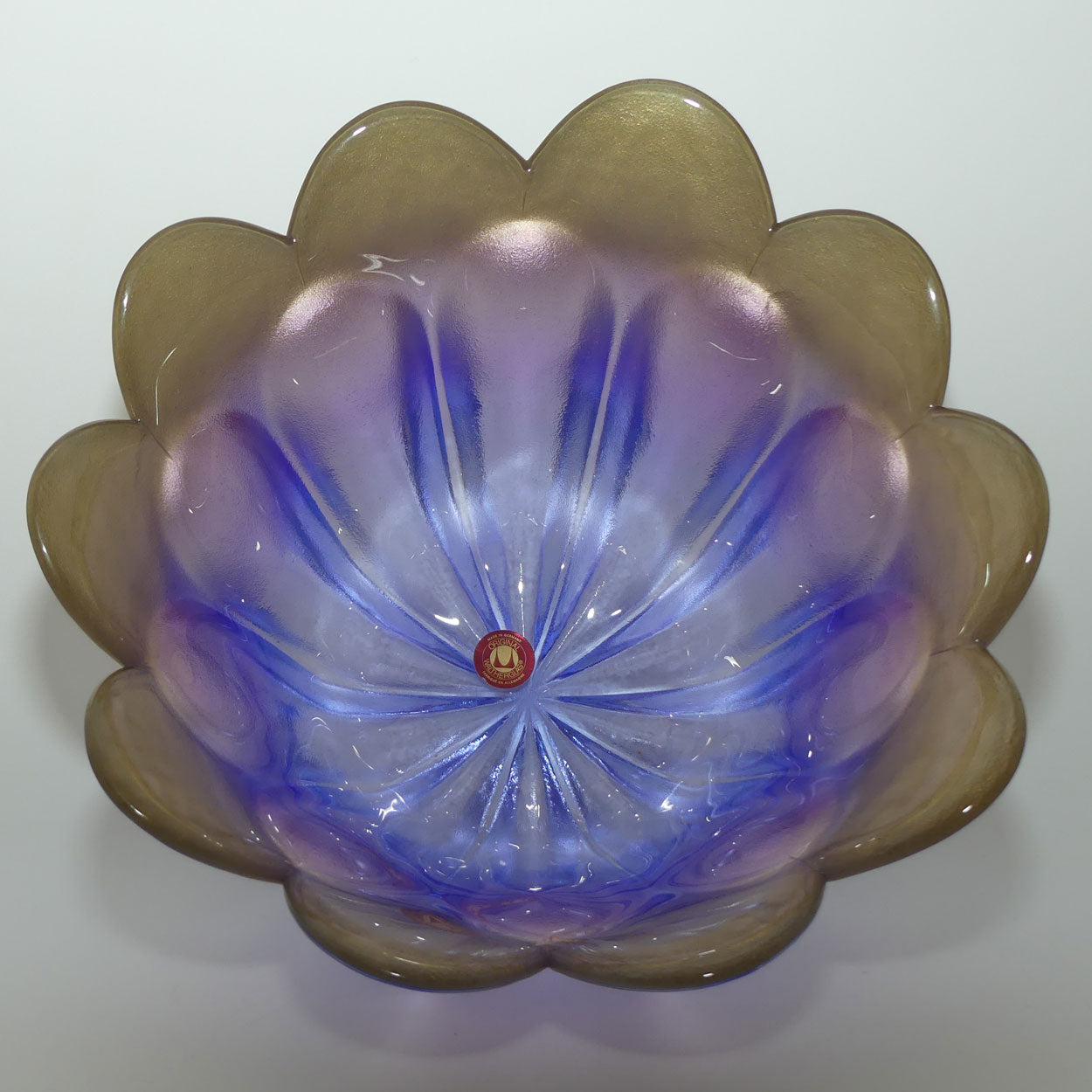 Original Waltherglas Marrakech Mauve Tulip Bowl | 27.5cm