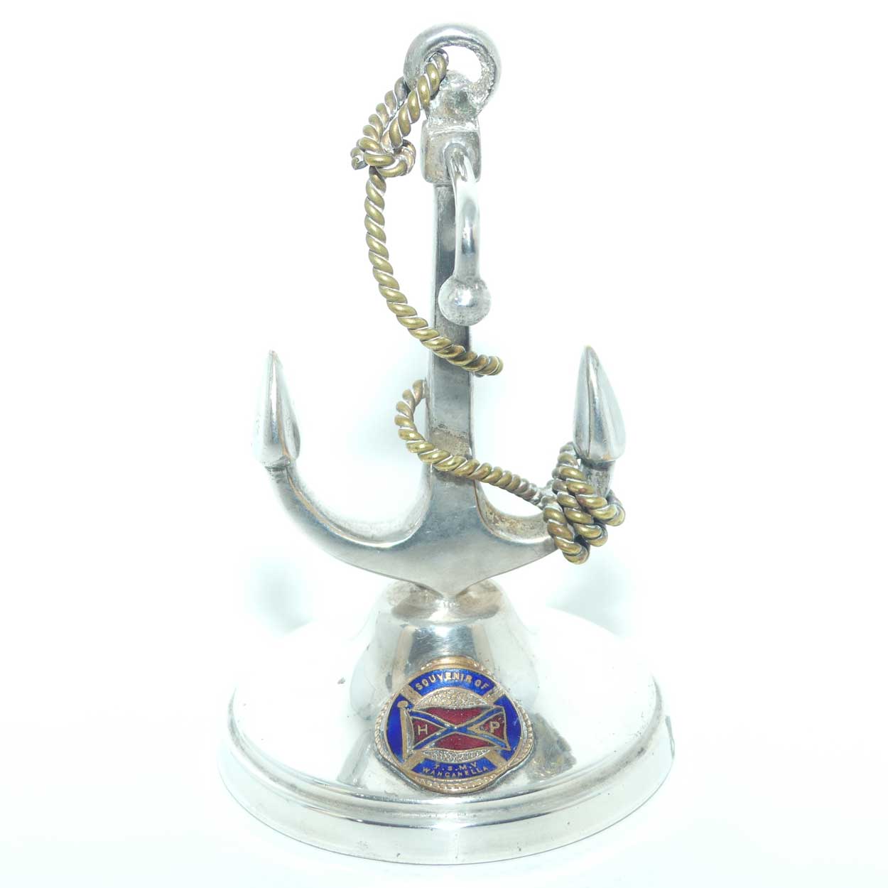Silver Plated Anchor | Souvenir of TSMV Wanganella | Angus & Coote