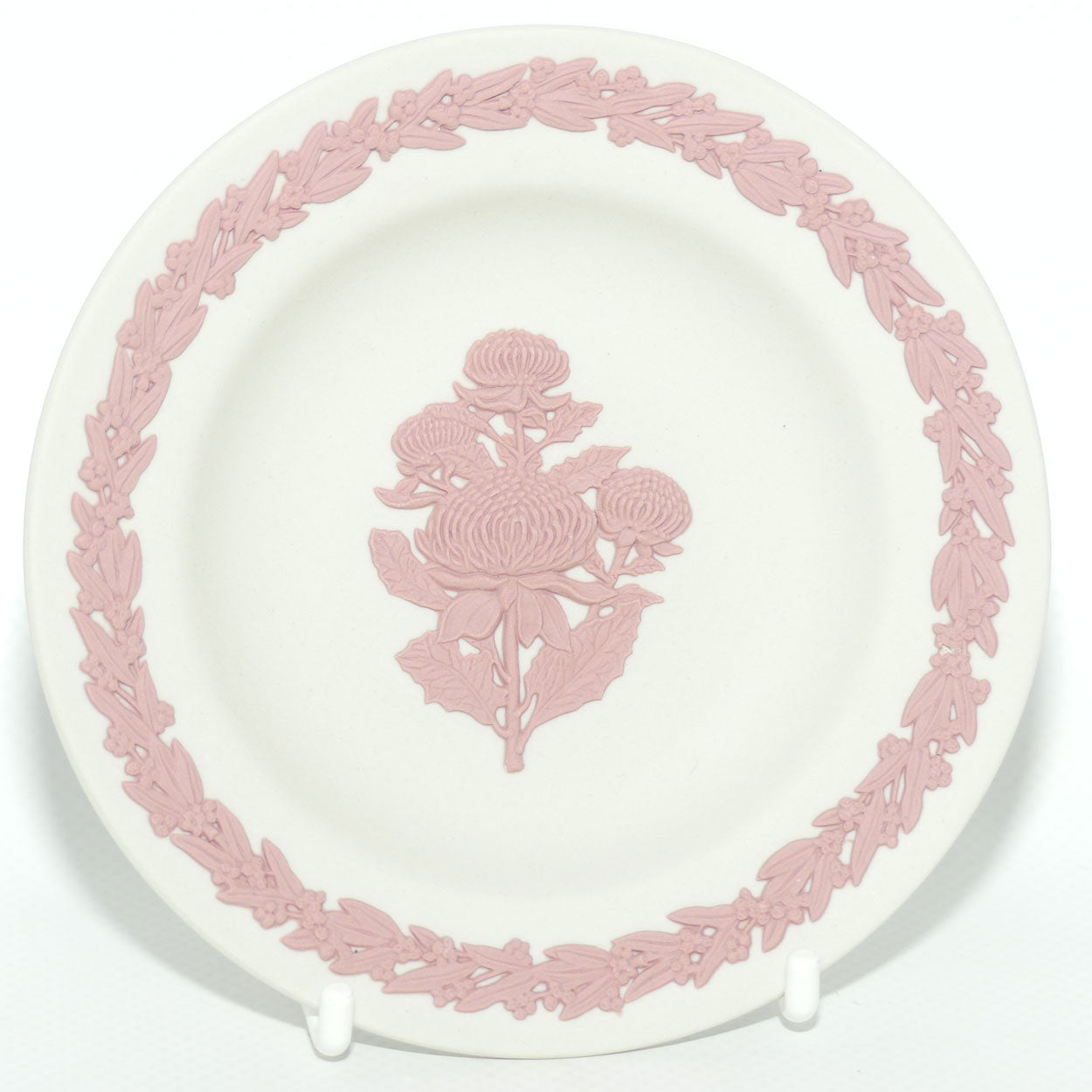 Wedgwood Jasper | Australian | Waratah | Miniature Plate | boxed