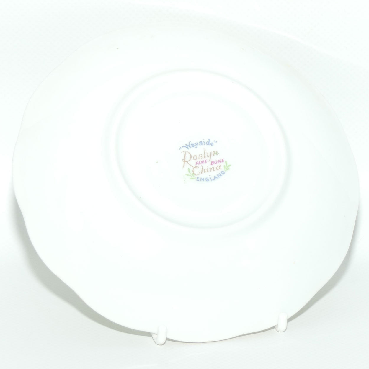 Roslyn Bone China Wayside tea trio