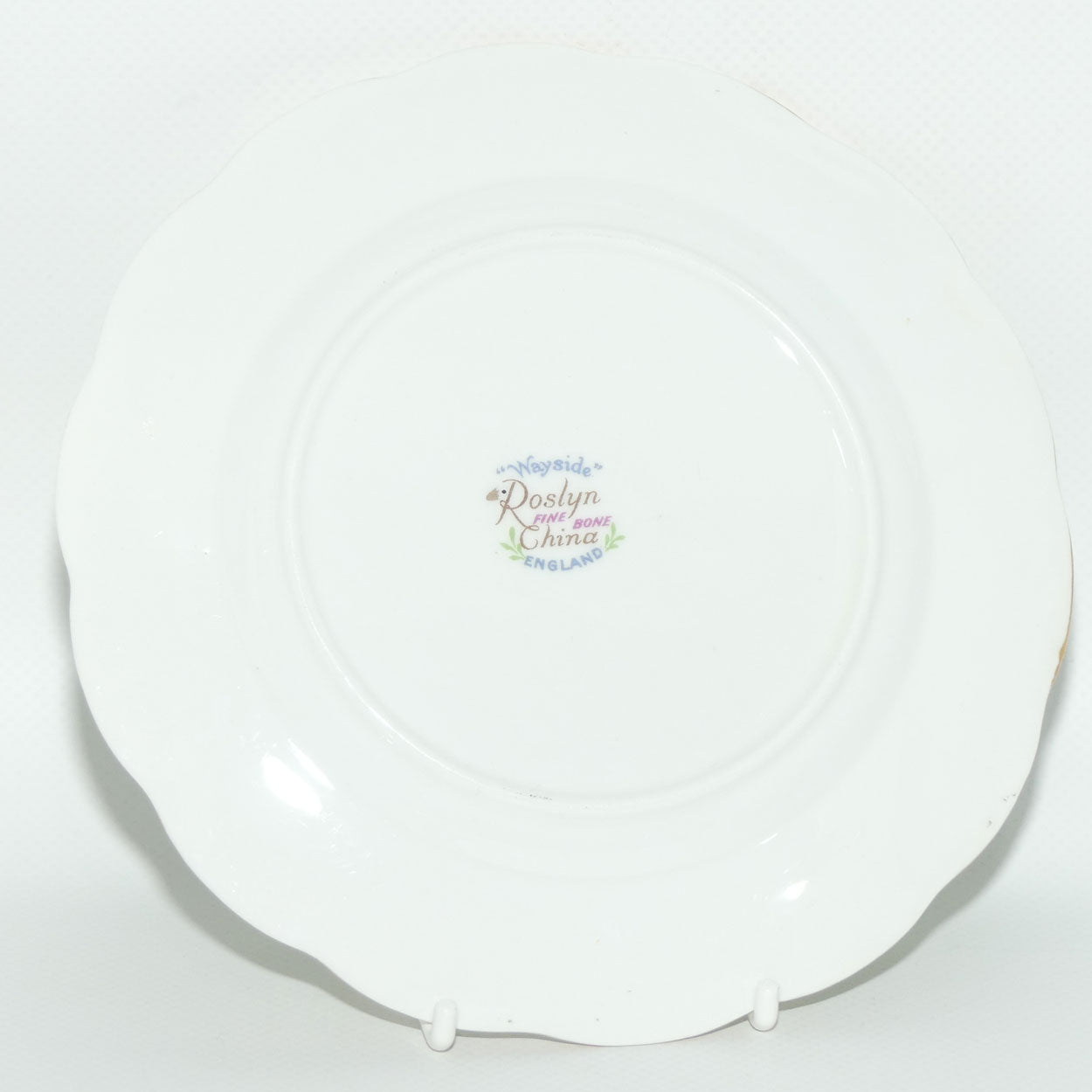Roslyn Bone China Wayside tea trio